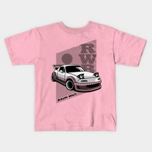 JDM Car Rauh welt  bergiff miata MX5 Kids T-Shirt